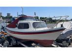 Cabin boat 40 hp Mercury Open deck Consoleboot en visboot, Watersport en Boten, Gebruikt, Benzine