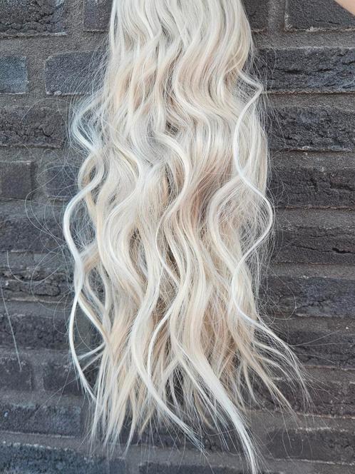 clip in extensions synthetisch, Sieraden, Tassen en Uiterlijk, Uiterlijk | Haarverzorging, Nieuw, Pruik of Haarverlenging, Ophalen of Verzenden