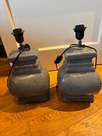 Zware lampenvoet 2 stuks, Ophalen of Verzenden, Minder dan 50 cm