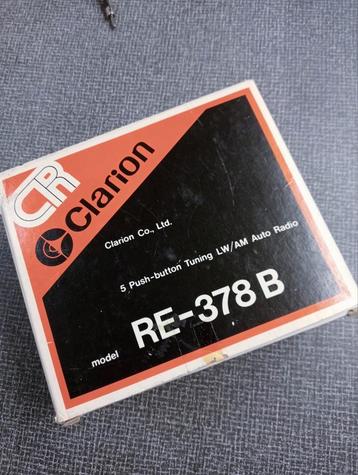 Clarion oldtimerradio NOS

RE-378B

Nieuw in de doos beschikbaar voor biedingen