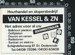 Sticker: Van Kessel Houthandel - Sint Oedenrode, Ophalen of Verzenden, Zo goed als nieuw, Bedrijf of Vereniging