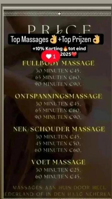 De Best+💯%Top Masseur.Relaxed&Sport&Foot Massage( Den Haag) beschikbaar voor biedingen