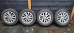 Renault 16" lichtmetalen velgen + winterbanden, Ophalen, Gebruikt, 16 inch, Banden en Velgen
