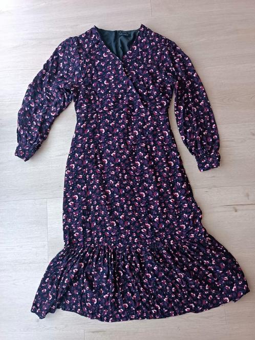 Ydence jurkje panterprint, Kleding | Dames, Jurken, Zo goed als nieuw, Maat 36 (S), Paars, Knielengte, Ophalen of Verzenden