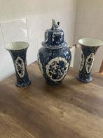 Delfts Blauw Boch Holland Vaas en Vazen Set, Antiek en Kunst, Antiek | Vazen, Ophalen of Verzenden