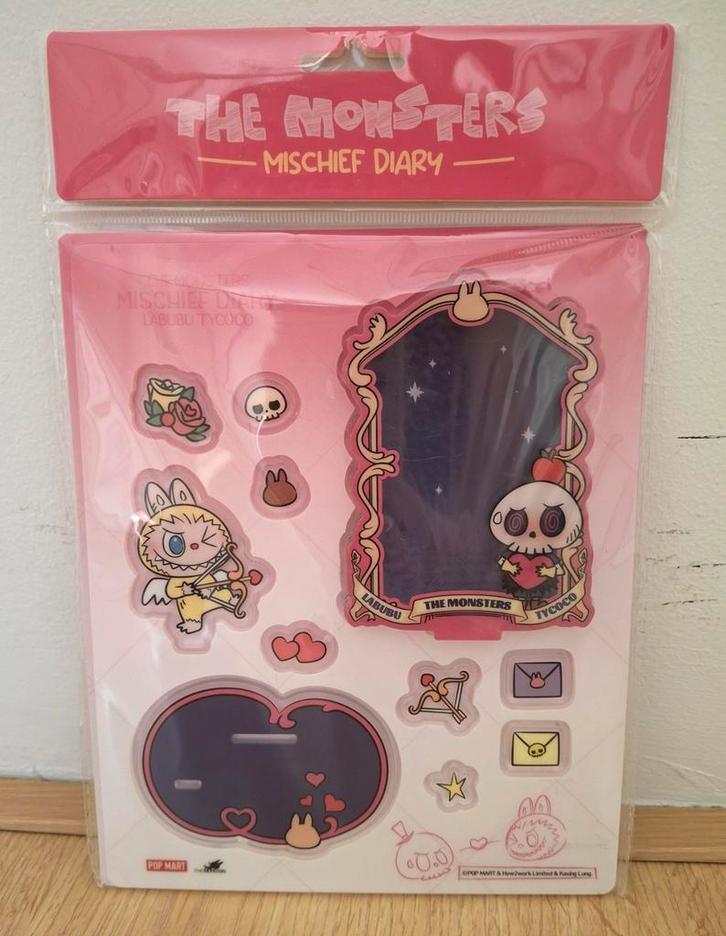 Labubu fotolijstje origineel nieuw, Verzamelen, Poppetjes en Figuurtjes, Nieuw, Ophalen of Verzenden