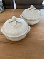 2 Villeroy & Boch Manoir Dekschalen - Intact, Ophalen, Overige stijlen, Porselein, Schaal of Schalen