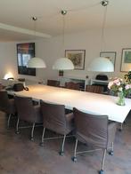 Hanglampen (3 x), Huis en Inrichting, Lampen | Hanglampen, Ophalen, Zo goed als nieuw, Kunststof, Minder dan 50 cm