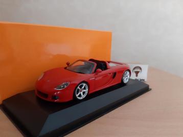 Porsche Carrera GT 2003 rood van Maxichamps 1:43 beschikbaar voor biedingen