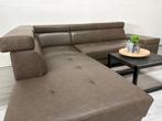 Hoekbank Taupe - Direct leverbaar, Huis en Inrichting, Banken | Bankstellen, 250 tot 300 cm, Ophalen of Verzenden, Zo goed als nieuw