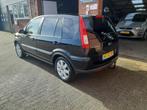 Ford Fusion 1.6-16V Futura, Airco, Trekhaak, APK tot 11-01-2, Auto's, Ford, Voorwielaandrijving, 1596 cc, Gebruikt, Zwart