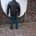 Pall Mall Vintage Leren Herenjas Donkerbruin XXL, Ophalen of Verzenden, Gedragen, Bruin, PALL MALL CLOTHING CO.