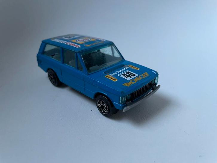 model Land Rover Range Rover 3-d, blauw, Bburago, ca 1/43, Hobby en Vrije tijd, Modelauto's | 1:43, Gebruikt, Auto, Ophalen of Verzenden