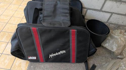 Zadeltassen Motor IXS Manhattan universeel, Motoren, Accessoires | Koffers en Tassen, Gebruikt, Ophalen of Verzenden