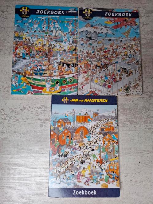 3x JAN VAN HAASTEREN Zoekboek zoek boek, Boeken, Prentenboeken en Plaatjesalbums, Zo goed als nieuw, Plaatjesalbum, Ophalen of Verzenden