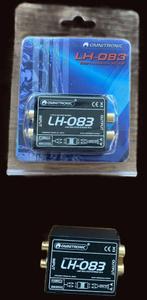 OMNITRONIC LH-083 Stereo Isolator RCA S, Ophalen of Verzenden, Nieuw, Audio