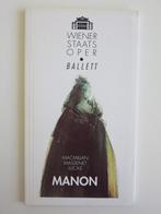ballet Manon Wiener Staats Oper (Ballett) uit 2000 boekje, Ophalen of Verzenden, Zo goed als nieuw, Overige onderwerpen
