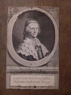 Portret van Louise de Coligny, door Jacob Houbraken, Antiek en Kunst, Kunst | Etsen en Gravures, Ophalen of Verzenden