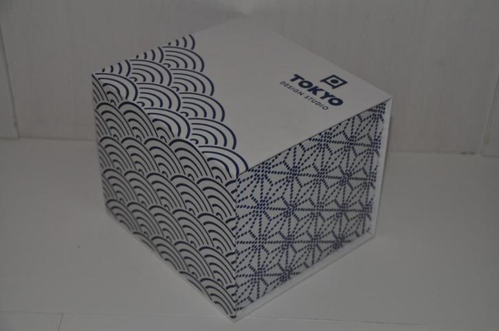 2 Tokyo servies verpakkingen: mooie kartonnen doosjes (Leeg), Huis en Inrichting, Keuken | Servies, Nieuw, Overige typen, Overige stijlen
