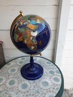 Vintage Wereldbol met Edelstenen Inleg, Ophalen of Verzenden, Zo goed als nieuw