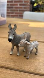 Schleich ezel met kleintje, Ophalen of Verzenden, Zo goed als nieuw