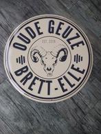Oude Geuze bier reclamebord, Verzamelen, Verzenden, Nieuw, Reclamebord, Plaat of Schild, Overige merken