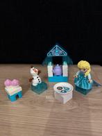 Duplo Disney Frozen Elsa en Olaf Theekransje, Ophalen of Verzenden, Zo goed als nieuw, Complete set, Duplo