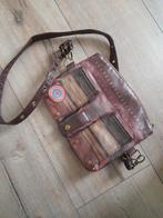 Desigual schouder tas - Uniek Design!, Ophalen of Verzenden, Gebruikt, Bruin, Handtas