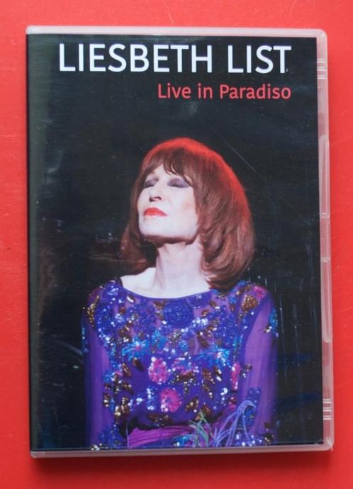 dvd Liesbeth List Live in Paradiso in 2015 opgenomen [2022], Cd's en Dvd's, Dvd's | Muziek en Concerten, Muziek en Concerten, Boxset