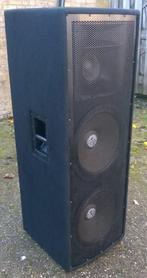 Luidsprekers dubbel 15 inch 500-1000 Watt 3-weg, Audio, Tv en Foto, Luidsprekers, Overige merken, Overige typen, Ophalen of Verzenden