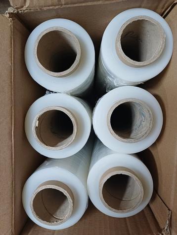 Stretchfolie Rollen - 6 stuks Nieuw in Doos beschikbaar voor biedingen