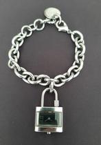 Storm Horloge met slot hanger, Overige merken, Staal, Gebruikt, Staal