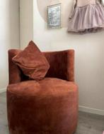 Label 51 Fauteuil stoel Evy cognac, Ophalen of Verzenden, Nieuw, 50 tot 75 cm