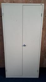 Extra diepe draaideurkast 97*197*50cm, Huis en Inrichting, Kasten | Roldeurkasten en Archiefkasten, Gebruikt, ., Metaal, 150 tot 200 cm