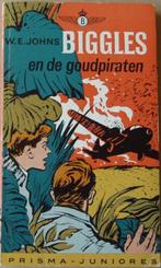 W. E. Johns - Biggles en de goudpiraten (eerste druk), Boeken, Gelezen, Ophalen of Verzenden