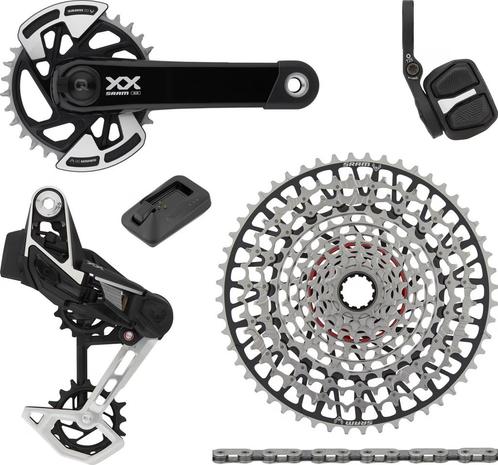 SRAM XX EAGLE T AXS D1 POWERMETER GROEPSET 12 SPEED NIEUW, Fietsen en Brommers, Fietsonderdelen, Nieuw, Mountainbike, Crankstel of Pedalen