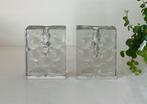 2 Walther glas solifleur vazen, Ophalen of Verzenden