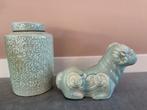 Ram en pot van aardewerk, Ophalen, Overige kleuren, Aardewerk of Porselein, Zo goed als nieuw