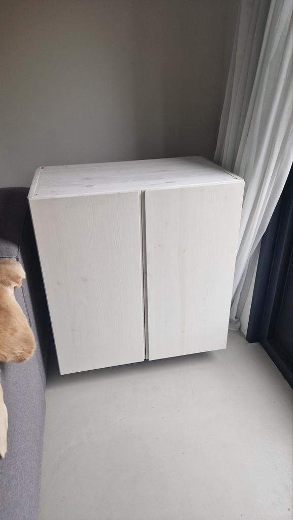 IKEA Ivar Kast Whitewash 80x50x83, Huis en Inrichting, Kasten | Dressoirs, Gebruikt, 50 tot 100 cm, 25 tot 50 cm, Ophalen