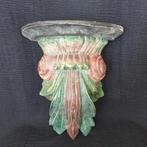 Vintage kapiteel houten ornament console houten wandconsole, Huis en Inrichting, Woonaccessoires | Wandplanken en Boekenplanken