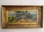 Large poultry painting (Groot klassiek pluimvee schilderij), Ophalen