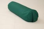 LEOLTE Bolster yoga ronde kussen 70cm x 20cm Bottle green, Sport en Fitness, Yoga en Pilates, Leolte, Nieuw, Ophalen of Verzenden