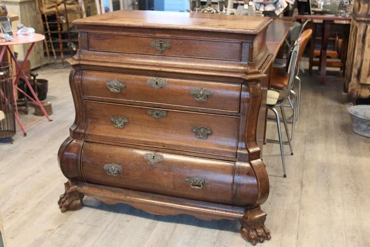 Brocante - Statige antieke commode, Louis XV!, Antiek en Kunst, Antiek | Meubels | Kasten, Ophalen