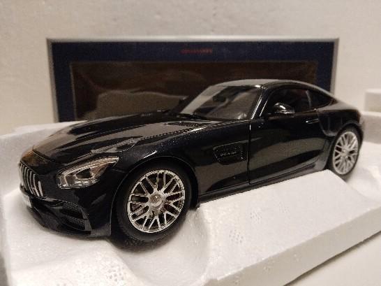 Mercedes Benz GT S AMG black metallic 2018 NOREV 1:18 KRD, Hobby en Vrije tijd, Modelauto's | 1:18, Zo goed als nieuw, Auto, Norev
