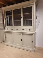 *ACTIE* Mooie Landelijke Groene Buffetkast Winkelkast (2527), Huis en Inrichting, Kasten | Buffetkasten, Landelijke buffetkast winkelkast kleur olijf groen