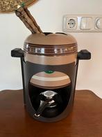 Retro fondueset B K retro bruin vorkjes en nieuwe brander, Ophalen of Verzenden, Huis en Inrichting