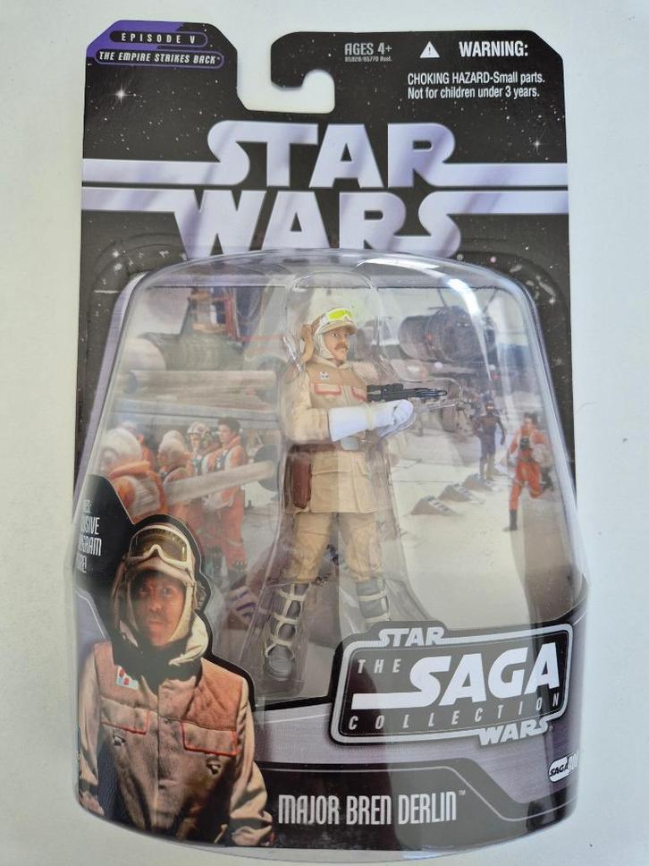 Star Wars TSC 008 Hoth Echo Base Major Bren Derlin, Verzamelen, Star Wars, Nieuw, Actiefiguurtje, Ophalen of Verzenden