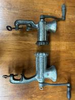 Twee oude vleesmolens Alexanderwerk, Ophalen of Verzenden, Gebruikt