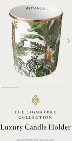 Rituals Luxury Candle holder “Green Jungle” 🦒🌿 Nieuw!, Huis en Inrichting, Woonaccessoires | Kandelaars en Kaarsen, Minder dan 25 cm