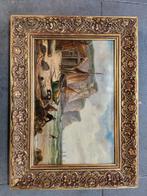 Antiek Schilderij - Erfenis, Ophalen of Verzenden